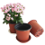 22 years of Factory Direct Sales Brick-red Flowerpot Φ90 - H86