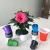 Factory Wholesale New Good Quality Various Colors and Sizes Plastic Flowerpot Φ110-H95