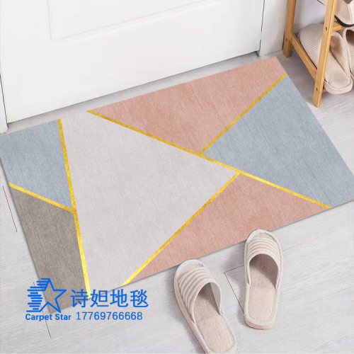 Shida Cross-Border Floor Mat Doormat Kitchen Absorbent Bathroom Non-Slip Mat Foot Mats Living Room Bedroom Carpet Foreign Trade