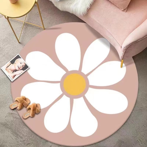 new round carpet floor mat living room bedroom swivel chair protective mat study home chair e-sports chair foot mat