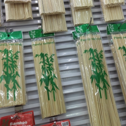 disposable barbecue bamboo