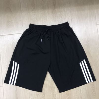Summer Men's Fabric Cool Breathable Comfort and Casual Shorts Cropped Pants