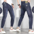 Denim Men's Pants Jeans Men's Spring and Summer New Cotton Stretch Casual Denim Trousers Denim Trousers Fashionable Slim Fit Skin-Friendly Comfortable Skinny Pants