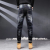 Foreign Trade Men's Pants Denim Spring and Autumn Cotton Jeans Men's Korean Style Slim Youth Washed Denim Trousers Wholesale