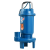 Waste Dirty Water Pumps Dewatering Grinder Cutter Centrifugal Submersible Sewage Pump with cutter QGWQ10-10-0.75