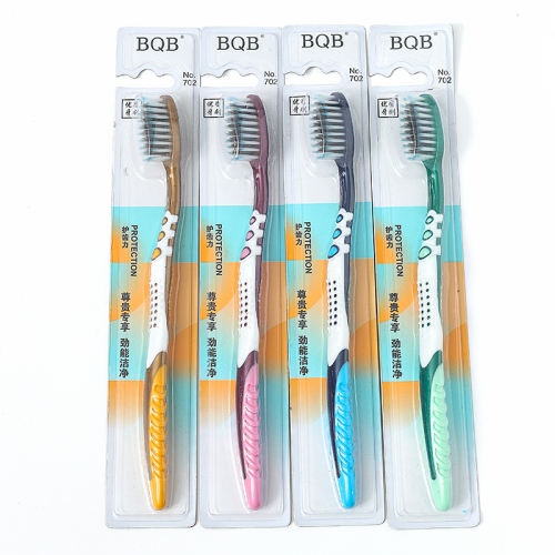 BQB High-End Big Head Bristle Toothbrush High Quality Supermarket Toothbrush Independent Packaging Toothbrush Factory Wholesale