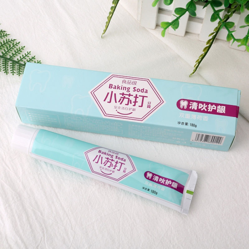 baking soda toothpaste 180g jianghu stall gift toothpaste factory wholesale