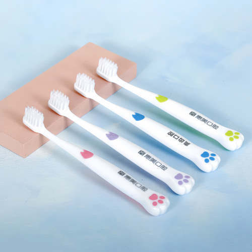 新品儿童牙刷软毛塑料盒口腔医院牙医送礼品厂家定制宠物
