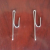 Curtain Shower Curtain Hook Curtain Hook Metal Stainless Steel Curtain Pull Edge Fixed Sticky Hook Bag Hook