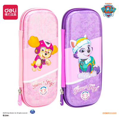 Deli 67113 Paw Patrol Eva Multi-Purpose Pencil Case Two-Color Cartoon Pattern Large Capacity Storage (Mixed) (Only)