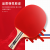 Angenite F2319/F2329 Samsung Table Tennis Rackets (Red Black) (Shakehand Grip/Direct Shot) (Single)