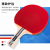 Angenite F2319/F2329 Samsung Table Tennis Rackets (Red Black) (Shakehand Grip/Direct Shot) (Single)