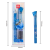 Deli A957 Ask the Sky 3 Practice Pen EF Ming Tip (Erasable Pure Blue)(1 Pen +4 Ink Sac/Box)