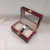 New Bright Paint Piano Lacquer Watch Box with Lock Rosewood Watch Box Tibet Beads Gold Luxury Collection Box