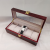 New Bright Paint Piano Lacquer Watch Box with Lock Rosewood Watch Box Tibet Beads Gold Luxury Collection Box