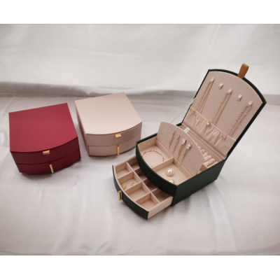 Jewelry Box Hand Jewelry Storage Box Necklace Ring Earrings High-End Exquisite Large Capacity Wedding Light Luxury Jewelry Box