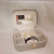 Jewelry Box Microfiber Metal Buckle Ring Jewelry Box Pendant Necklace Gift Box Ornament Storage Box Portable