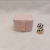 Custom Ultra-Portable! Mini Small Portable Black and White Tofu Block Jewelry Box Ring Storage Bag Simple Daily