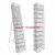 Internet Celebrity Upright Simple Grid Multi-Layer Display Shoe Rack Metal Floor Stand Stall Outdoor Night Market Display Stand