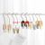 Clothing Store Clothing Hat Clip Solid Wood Hook Clip Scarf Hook Log Single Clip Hook Transparent Decorative Scarf S Hook