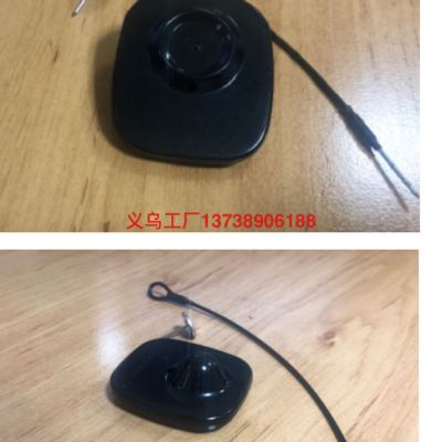 Radio Frequency Anti-Theft Button Small Black Square Clothing Anti-Theft Buckle Supermarket Anti-Theft Buckle Anti-Theft Magnetic Snap Anti-Theft