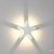 Modern Wall Lamp Starfish Style 5 Head Led Apliques De Pared Led Estrella De Mar