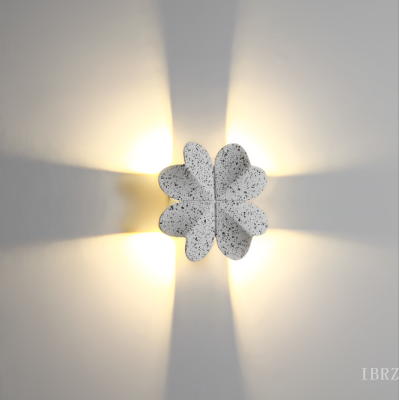 Led New Four-Leaf Clover Wall Lamp Lampara Moderna Led De Pared Trebol