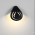 Modern Wall Lamp Phoenix Tail Style Led Aplique Led Para Pared Cola De Fenix