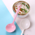 wheat straw soup spoon plastic soup spoon ladle spoon scoop