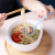 wheat straw soup spoon plastic soup spoon ladle spoon scoop