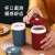 Plastic Cup Milk Cup Student Office Worker Breakfast Cup Sealed Soup Cups Porridge Cup Portable Convenient Cup