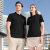 Men's Business Polo Shirt Summer Lapel Short Sleeve Loose Men's Clothing T-shirt Corporate Cultural Shirt Overalls