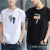 Men's T-shirt British Style Cotton Short Sleeve Summer Fashion Brand Casual Breathable Top Men's T-shirt Direct Batch