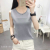 Live Broadcast Best Selling Women's Clothes Vest Inner Match Outer Wear Sleeveless round Neck Bottoming Shirt Half Hollow All-Matching Top Spring and Summer New