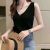 V-neck Sling Vest Women's Summer Inner Knitted Bottoming Shirt Sleeveless Tops Outerwear Sexy Foreign Trade Direct Wholesale