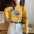 2023 Cotton Top Collar Women's Long Sleeve T-shirt Loose All-Match Bottoming Tops Stall Fashion Factory Leftover Stock
