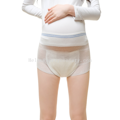 Breathable Confinement Web Pants Maternity Underwear Elderly Underwear Web Pants Underwear for Incontinent Shorts