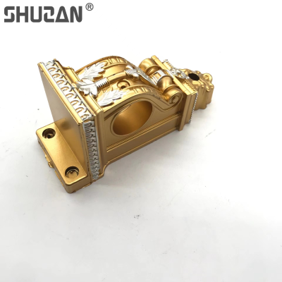 Factory Direct Sales All Kinds of Different Colors Curtain Holder Modern Simple Golden Curtain Base