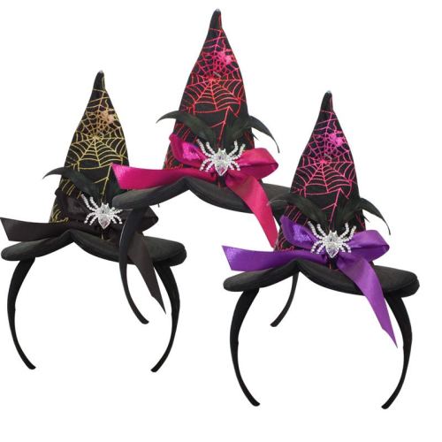halloween barrettes headdress witch hat holiday head buckle headband