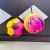 PVC Inflatable Rings Ball Rainbow Chain Ball Rings Elastic Ball