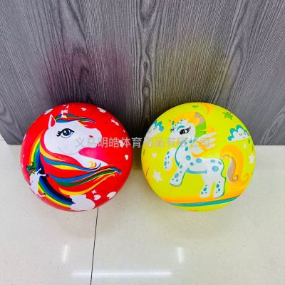 Full Printing Ball Unicorn Horse PVC Inflatable Ball