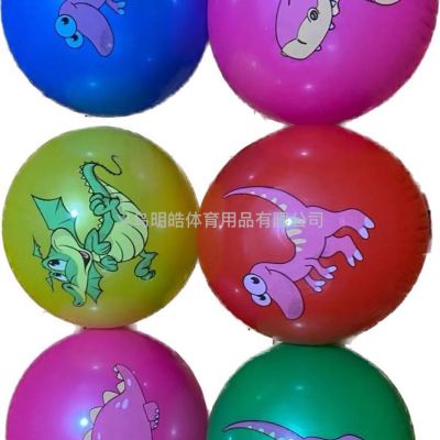 Pvc Inflatable Ball Dinosaur Labeling Ball