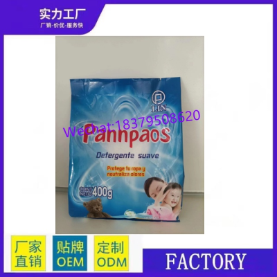 Pannpaos Powder Detergent High Quality Phosphorus Washing Powder Export African Washing Powder