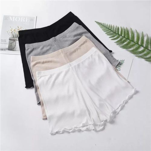 safety pants anti-exposure women‘s summer thin large size fat mm wear loose non-curling insurance bottoming shorts manufacturers