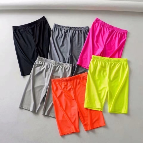 foreign trade monopoly safety pants anti-exposure tight pants size code customizable color multi-factory direct sales