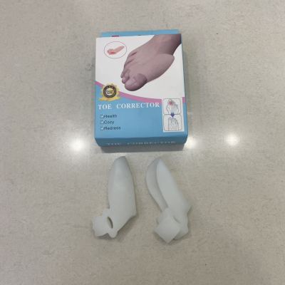 Toe Rectifier Toe Separator Silicone Toe Separator Toe Thumb Anti-Blister Split Toe Sets Heel Grips