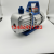 Single-Stage 4/5/6 L Rotary Vane Vacuum Pump Small Equipment for Automobile Air Conditioning Experimental Suction Pump Small Hand