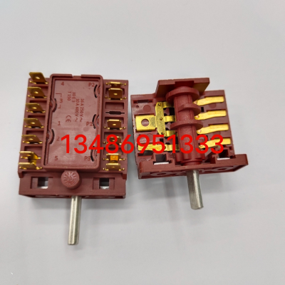 Multi-Gear Electronic Rotary Switch Oven Electric Oven Coffee Machine Rotary Switch 1-8 Gear Rotary Switch