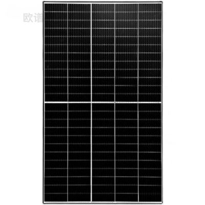 New Solar Photovoltaic Panel Grid-Connected Power Generation Assembly Single Crystal Solar Panel Multi-Main Grid Solar Panel