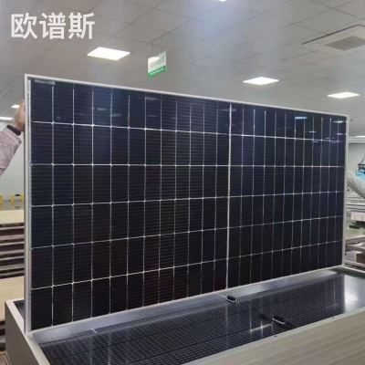 Solar Photovoltaic Panel 560W Grid Connected Power Generation Module Single Crystal Solar Panel Double-Sided Glass Photovoltaic Panel